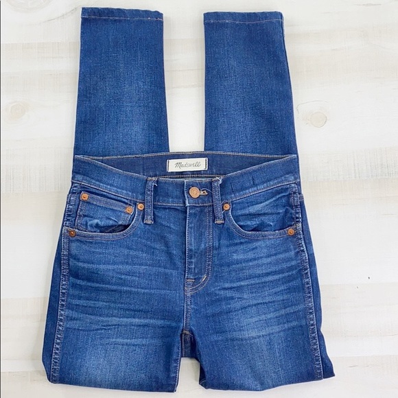 MADEWELL 9" HiRise Skinnies Polly Wash 26” inseam - Picture 13 of 15